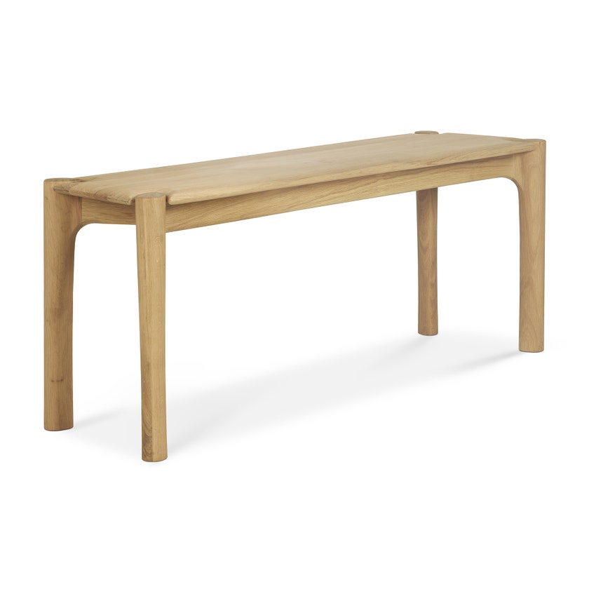 Banc PI - chêne d'ethnicraft, 126x35x46cm Banc PI - chêne d'ethnicraft, 126x35x46cm