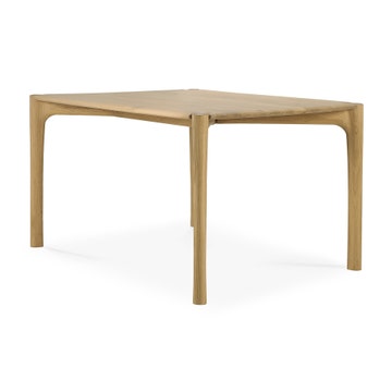 Table PI chêne Rectangulaire d'Ethnicraft, 140 x 80 cm