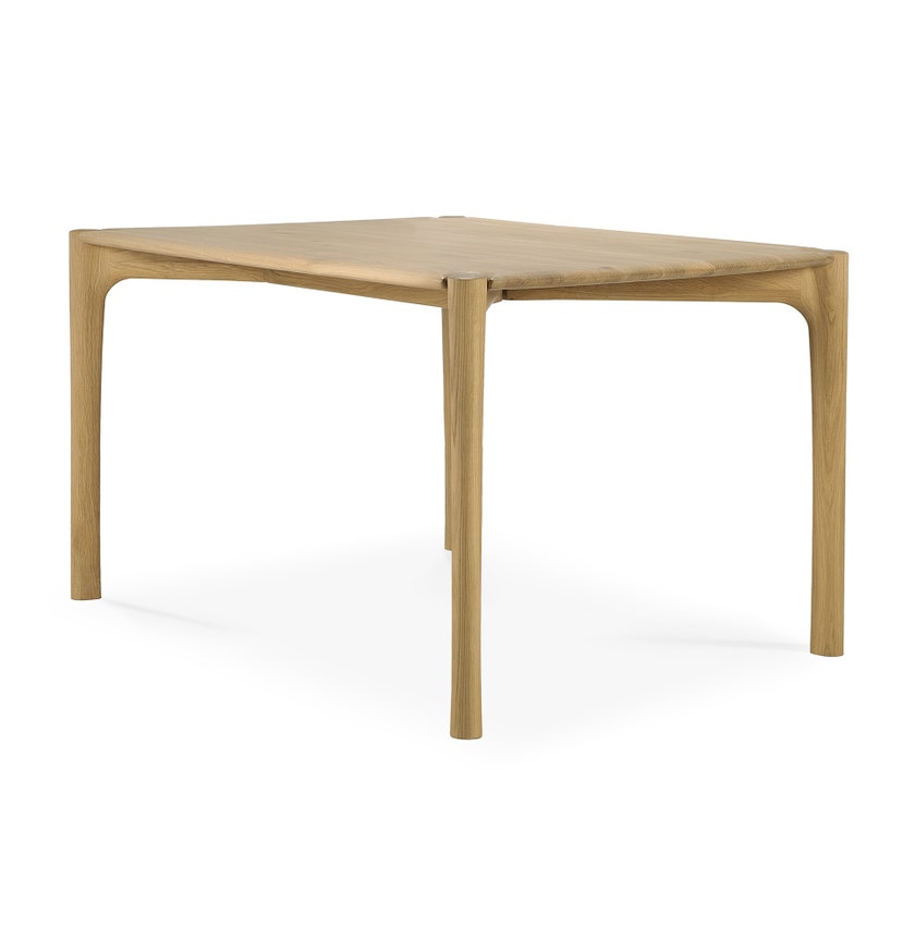 Table PI chêne Rectangulaire d'Ethnicraft, 140 x 80 cm