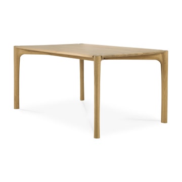 Table PI chêne Rectangulaire d'Ethnicraft, 180 x 90 cm