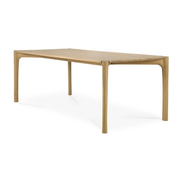 Table PI chêne Rectangulaire d'Ethnicraft, 220x95x76