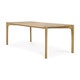 Table PI chêne Rectangulaire d'Ethnicraft, 220x95x76