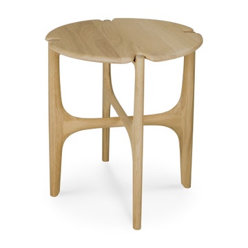 Table d'appoint PI - chêne verni - ronde