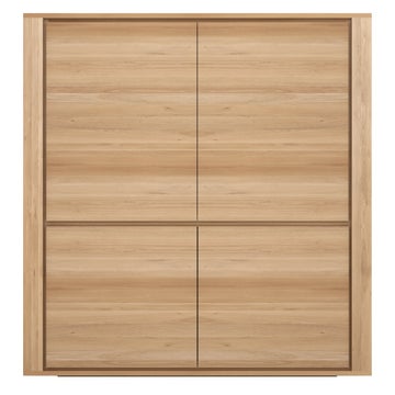 Armoire SHADOW d'Ethnicraft, 4 portes, Chêne