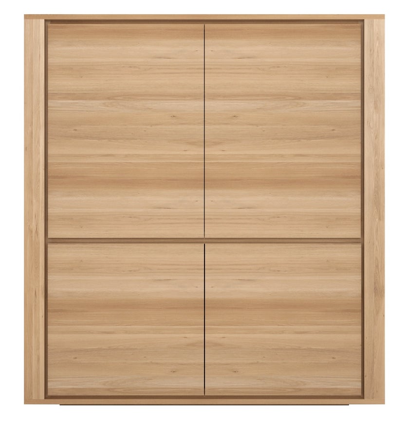 Armoire SHADOW d'Ethnicraft, 4 portes, Chêne