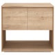 Meuble TV NORDIC d'Ethnicraft, L.120 cm, Chêne