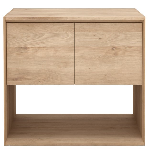 Meuble TV NORDIC d'Ethnicraft, L.120 cm, Chêne