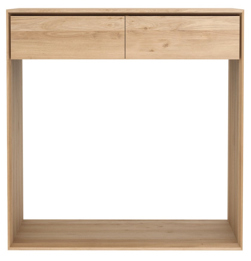 Console NORDIC d'Ethnicraft, 120 cm, Chêne