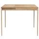 Table à rallonge BOK, L.180/280 x P.100 x H.76 cm, Chêne