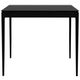 Table en chêne BOK, 200 x 95 x 76 cm, Noir