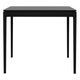 Table en chêne BOK, 140 x 80 x 76 cm, Noir
