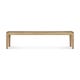 Banc BOK en chêne d'Ethnicraft, XL, Chêne naturel