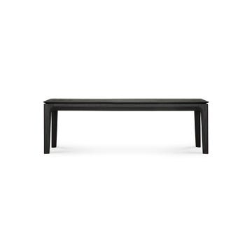 Banc BOK en chêne d'Ethnicraft, M, Chêne teinté noir