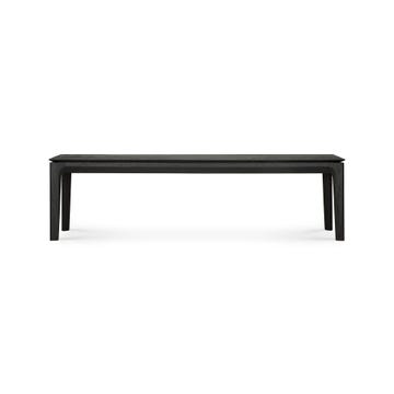 Banc BOK en chêne d'Ethnicraft, L, Chêne teinté noir