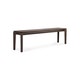 Banc BOK en chêne, M, Brun foncé