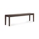 Banc BOK en chêne, L, Brun foncé