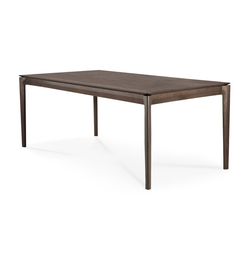 Table en chêne BOK d'Ethnicraft, 180x90x76 cm, Brun