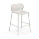 TABOURET DE BAR DARWIN, Blanc mat