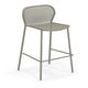 TABOURET DE BAR DARWIN, Gris / vert