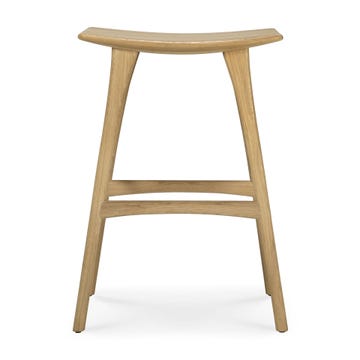 Tabouret de bar OSSO d'Ethnicraft, Chêne huilé