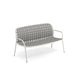 Sofa / banc 2 places YARD, Blanc et gris