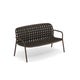 Sofa / banc 2 places YARD, Marron d'Inde / marron
