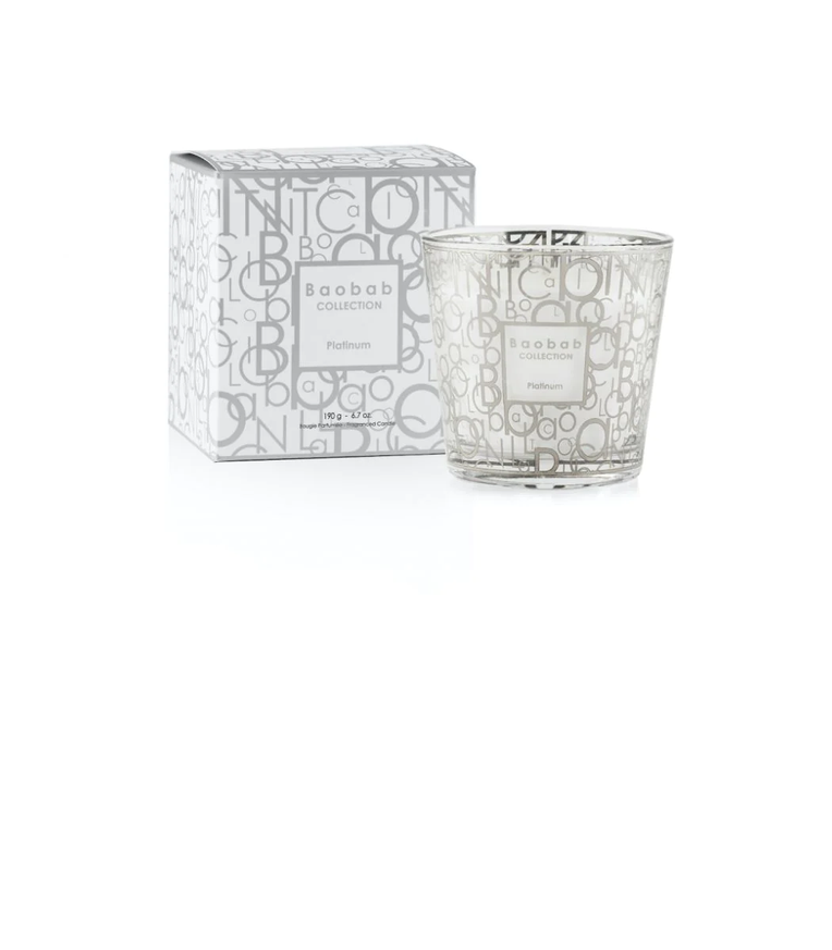 Bougie MY FIRST BAOBAB de Baobab Collection, Platinum Bougie MY FIRST BAOBAB de Baobab Collection, Platinum