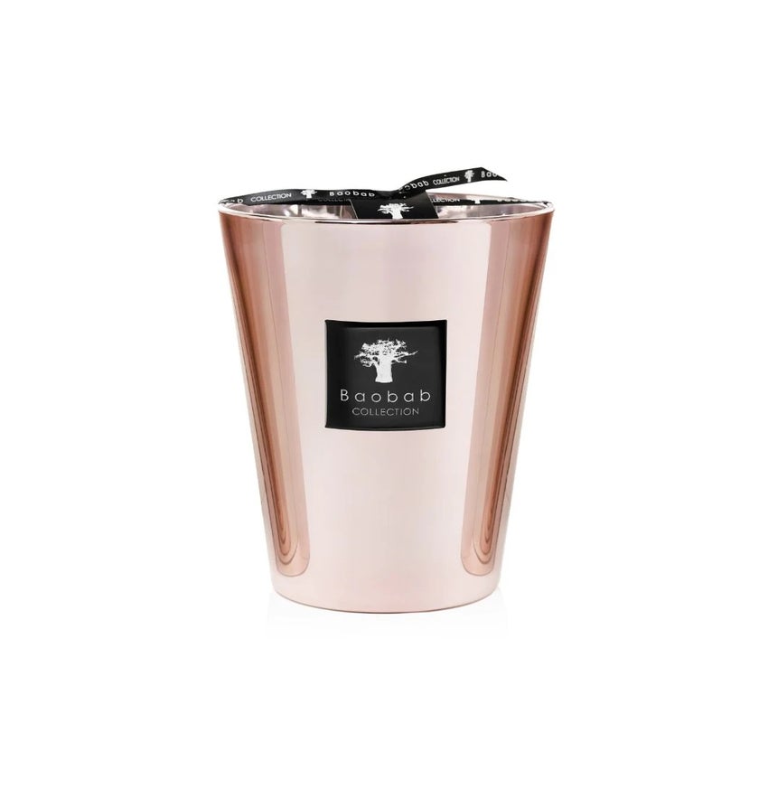Bougie MAX 24 ROSEUM de Baobab Collection
