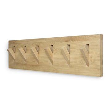 Porte-manteau mural UTILITILE d'Ethnicraft, Chêne verni