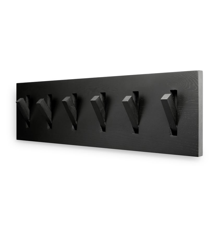 Porte-manteau mural UTILITILE d'Ethnicraft, chêne noir verni