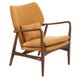 Fauteuil PEGGY SMOOTH, Ocre
