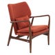 Fauteuil PEGGY SMOOTH de Pols Potten, Rouille