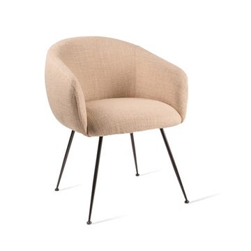 Fauteuil de table BUDDY de Pols Potten, Beige