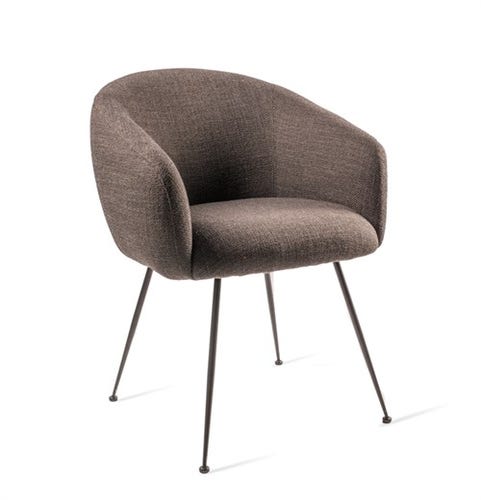 Fauteuil de table BUDDY de Pols Potten, Gris foncé