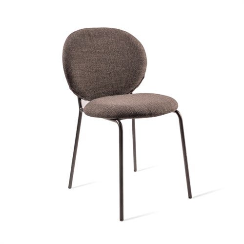 Chaise SIMPLY FABRIC de Pols Potten, Gris foncé Chaise SIMPLY FABRIC de Pols Potten, Gris foncé