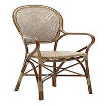 Fauteuil de table ROSSINI de Sika Design, Antique