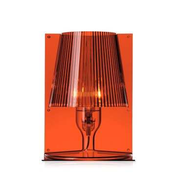 Lampe TAKE de Kartell, Ambre