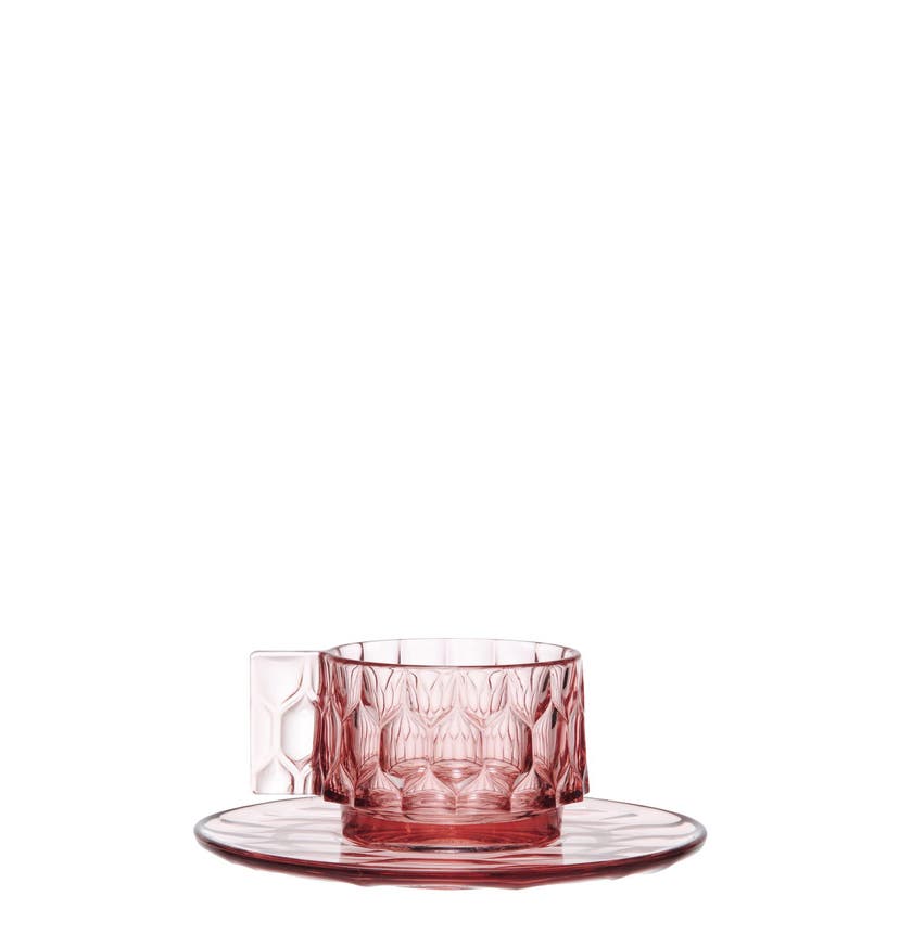 Tasse à café JELLIES FAMILY de Kartell, Rose