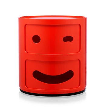 Meuble de rangement COMPONIBILI SMILE de Kartell, Smile clin d'oeil