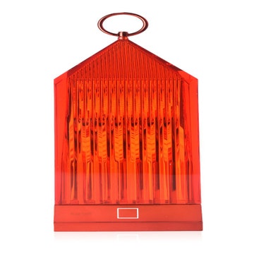 Lampe LANTERN de Kartell, Rouge