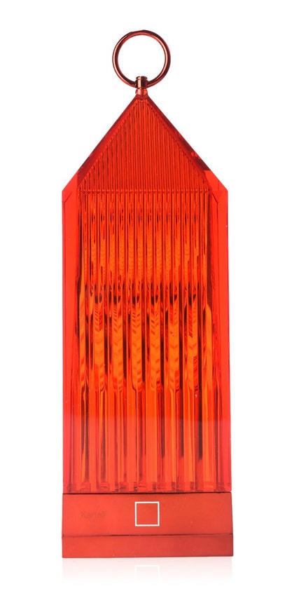 Lampe LANTERN de Kartell, Rouge Lampe LANTERN de Kartell, Rouge