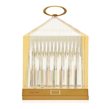 Lampe LANTERN de Kartell, Ambre