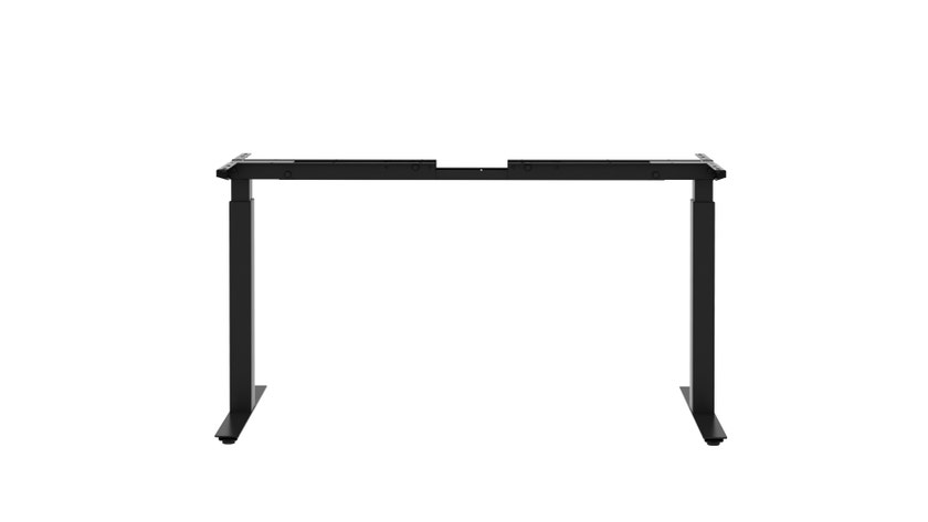 Piètement seul ajustable pour bureau BOK d'Ethnicraft, Noir Piètement seul ajustable pour bureau BOK d'Ethnicraft, Noir