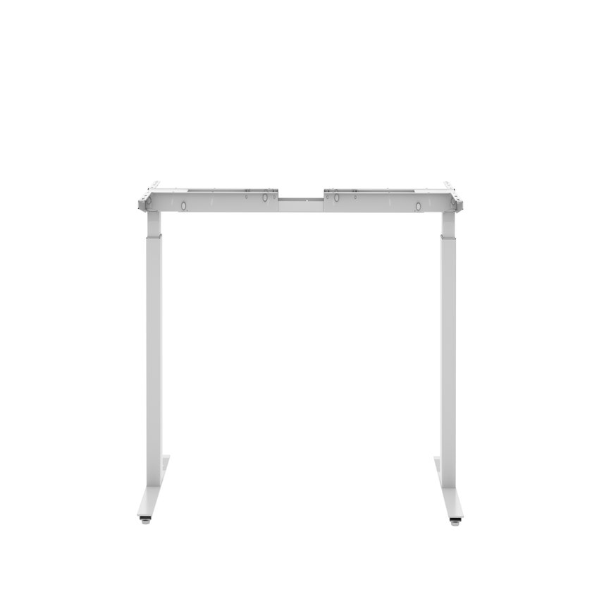 Piètement seul ajustable pour bureau BOK d'Ethnicraft, Blanc