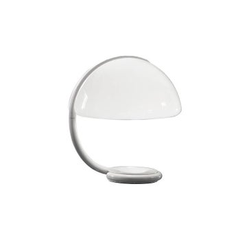 Lampe à poser SERPENTE de Martinelli Luce, Blanc