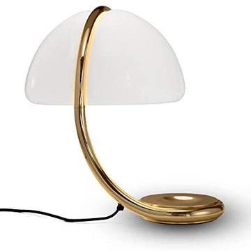 Lampe à poser SERPENTE de Martinelli Luce, Doré