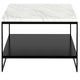 Table basse STONE d'Ethnicraft, 120 cm, Blanc