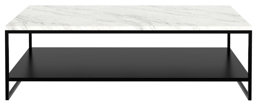 Table basse STONE d'Ethnicraft, 120 cm, Blanc Table basse STONE d'Ethnicraft, 120 cm, Blanc