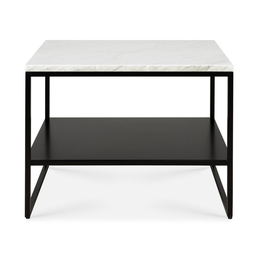 Table basse STONE d'Ethnicraft, 60 x 53 cm, Blanc Table basse STONE d'Ethnicraft, 60 x 53 cm, Blanc