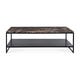 Table basse STONE d'Ethnicraft, 120 cm, Marbre dark emperador